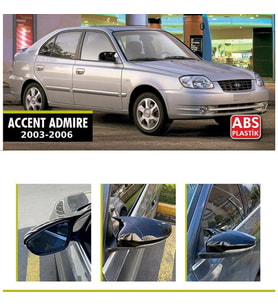 Hyundai Accent Admire / 2003-2006 Batman Yarasa Ayna Kapağı