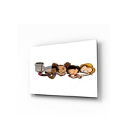Miyrem Glasses Collection -A1^#  Çocuklar Cam Tablo (Çok Renkli)