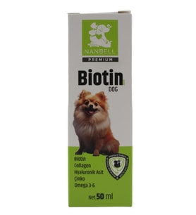 Nanbell Biotin Çinko Köpek Tüy Sağlığı 50Ml