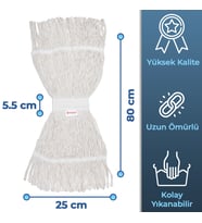 Mulpex Islak Mop 375 gr. x 10 Adet