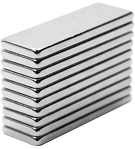 30Mm X 10Mm X 2Mm Köşeli Süper Güçlü Neodyum Mıknatıs