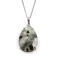 Prehnite Doğal Taş Kolye