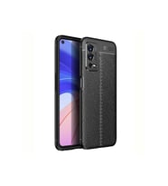 Oppo A55 4G Uyumlu Kılıf Zore Niss Silikon Kapak (Siyah)