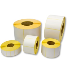 60X40 Mm Termal Etiket, Barkod/Adres/Kargo Termal Etiketleri, Zebra Diğer Yazıcılarla Uyumlu