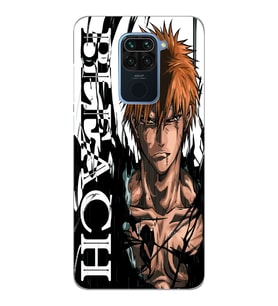 Xiaomi Redmi NOTE 9 Uyumlu Bleach Tasarımlı Şeffaf Telefon Kılıfı