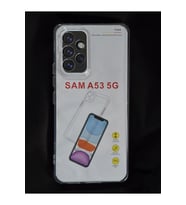 Samsung Galaxy A53 Uyumlu Premium Şeffaf Telefon Kılıfı