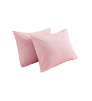 Clasy 2 Adet %100 Pamuk Ranforce Yastık Kılıfı 50 x 70 (Pembe)