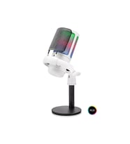 MIXREC W24 RGB USB Type-C Profesyonel Mixer Kontrollü Gaming Mikrofon – Beyaz