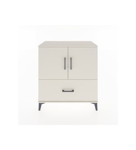 Hyperion Şifonyer 2 Raflı Tek Çekmeceli 2 Kapaklı 88x44x96 Aytaşı-Aytaşı