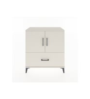 Hyperion Şifonyer 2 Raflı Tek Çekmeceli 2 Kapaklı 88x44x96 Aytaşı-Aytaşı
