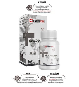 Supravet Glucosamine Kedi Ve Köpek Eklem Ve Kas Güçlendirici 75 Tablet (STD)