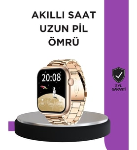 Sağlık Takipli Akıllı Saat 117 Spor Modlu AMOLED Ekran
