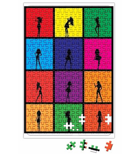 Girls Kız Puzzle 240 Parça Yapboz