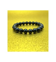 Shungite 8mm Elastik Misinalı Doğal Taş Bileklik