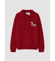 LCW Kids Kırmızı Hello Kitty Nakışlı Kız Çocuk Triko Kazak