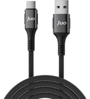 66W USB-A to Type-C Örgülü Hızlı Şarj ve Data Kablosu 2 Metre