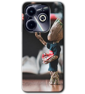 İnfinix Hot 40i Kılıf HD Desen Baskılı Kılıf - I am Groot