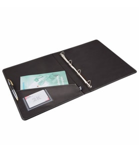 EVRAK SUNUM KLASÖRÜ 2 CM 4 HALKALI A4 (150 YAPRAK) 26,5X32 CM (Siyah)