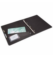 EVRAK SUNUM KLASÖRÜ 2 CM 4 HALKALI A4 (150 YAPRAK) 26,5X32 CM (Siyah)