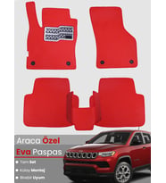 JEEP COMPASS (2017-2025) Uyumlu EVA Paspas Tam Set–Araca Özel,Kolay Montaj,Su Geçirmez