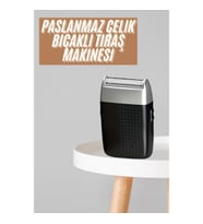 Mey İthalat® Günlük Sakal Tıraşına Uygun Tıraş Makinesi Elektrikli Şarj Edilebilir