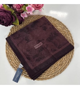 Piramit Desenli Kehribar Eşarp LTP0606