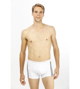 Çift Kaplan Premium Serisi Erkek Vücudu Saran Pamuklu Biyeli Elastanlı Biyeli Boxer