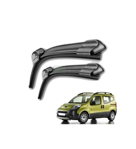 PEUGEOT BİPPER TEPEE ÖN CAM SİLECEK SÜPÜRGESİ TAKIMI 2008 - 2017 BİPPER ÖN SİLECEK