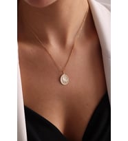 Kişiye Özel Şık Kurt Figürlü Kolye 925K Gümüş (Gold)