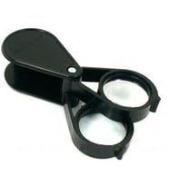 20X30 2K-30Mm Çıft Optik Lens Katlanan Cep Büyüteç