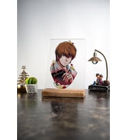 Ev Death Note Yagami Light, Eşya, Ürünler, Masa Dekoratif Ahşap Obje