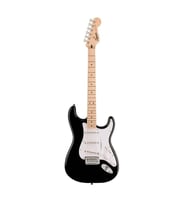 Squier Sonic Stratocaster Akçaağaç Klavye WPG Black Elektro Gitar