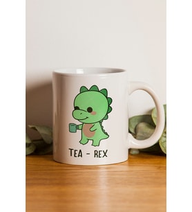 Tea-Rex Baskılı Sevimli Kupa Bardak