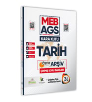 MEB-AGS Tarihin Kara Kutusu 3.Cilt Dijital Çözümlü Konu Özetli ÖSYM Çıkmış Soru Havuzu Bankası