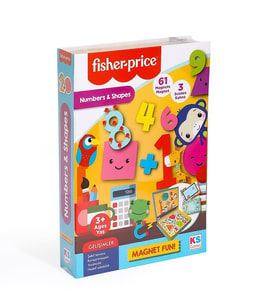 FP 13411 Fisher Price Baby Puzzle Numbers Shapes -KS Puzzle