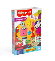 FP 13411 Fisher Price Baby Puzzle Numbers Shapes -KS Puzzle