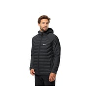 Jack Wolfskin Routeburn Pro Hybrid M Erkek Outdoor Ceketi 1710512-6000 Siyah