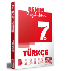 7. Sınıf Türkçe Benim Fasikülüm Benim Hocam Yayınları