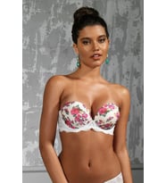 Giyim Gardenia Big Size Plunge Bra, Ekru Konforlu Ve Şık Sütyen