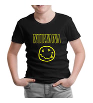 Nirvana Siyah Çocuk Tshirt