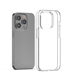 Apple iPhone 15 Pro Max Kılıf Full Şeffaf Sararmaz Kapak (Renksiz)