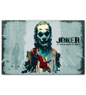 Cakatablo Joaquin Phoenix İle Joker Filmi Afişi MDF Tablo