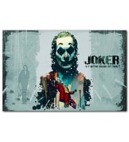 Cakatablo Joaquin Phoenix İle Joker Filmi Afişi MDF Tablo