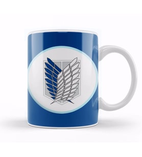 Attack On Titan Kupa Bardak Porselen