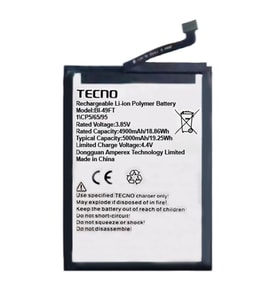 Tecno Spark 10 Uyumlu Pil Sıfır - Servis