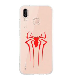 Huawei P20 Lite Uyumlu Baskılı Yumuşak Silikon Şeffaf Telefon Kılıfı
