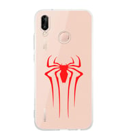 Huawei P20 Lite Uyumlu Baskılı Yumuşak Silikon Şeffaf Telefon Kılıfı