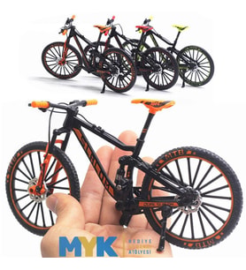 Metal Bisiklet Modeli 1:8 Ölçek Tüm Fonksiyonları Çalışır, Koleksiyonluk Dekoratif Tasarım