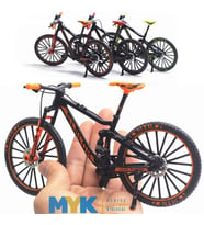 Metal Bisiklet Modeli 1:8 Ölçek Tüm Fonksiyonları Çalışır, Koleksiyonluk Dekoratif Tasarım