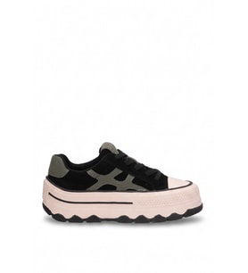 Guja 26BLG366 Kadın Hakiki Deri Klasik Sneaker Siyah
